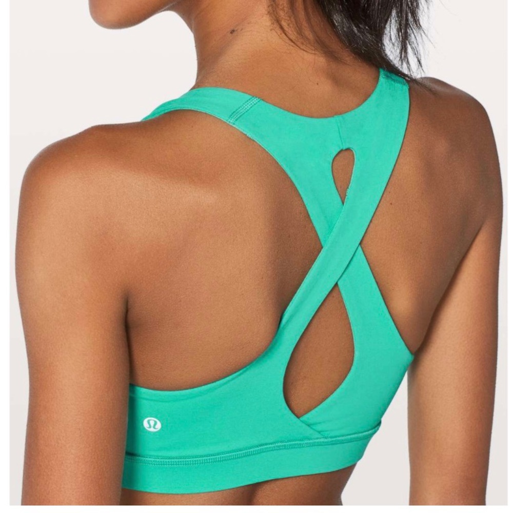 Lululemon Time to Swat Bra Eucalyptus
